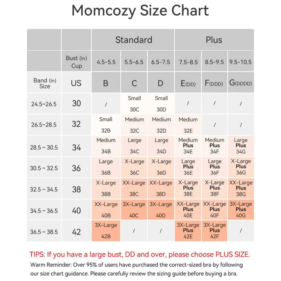 Momcozy Seamless Support Floral Nursing Bra - Oyster Pink