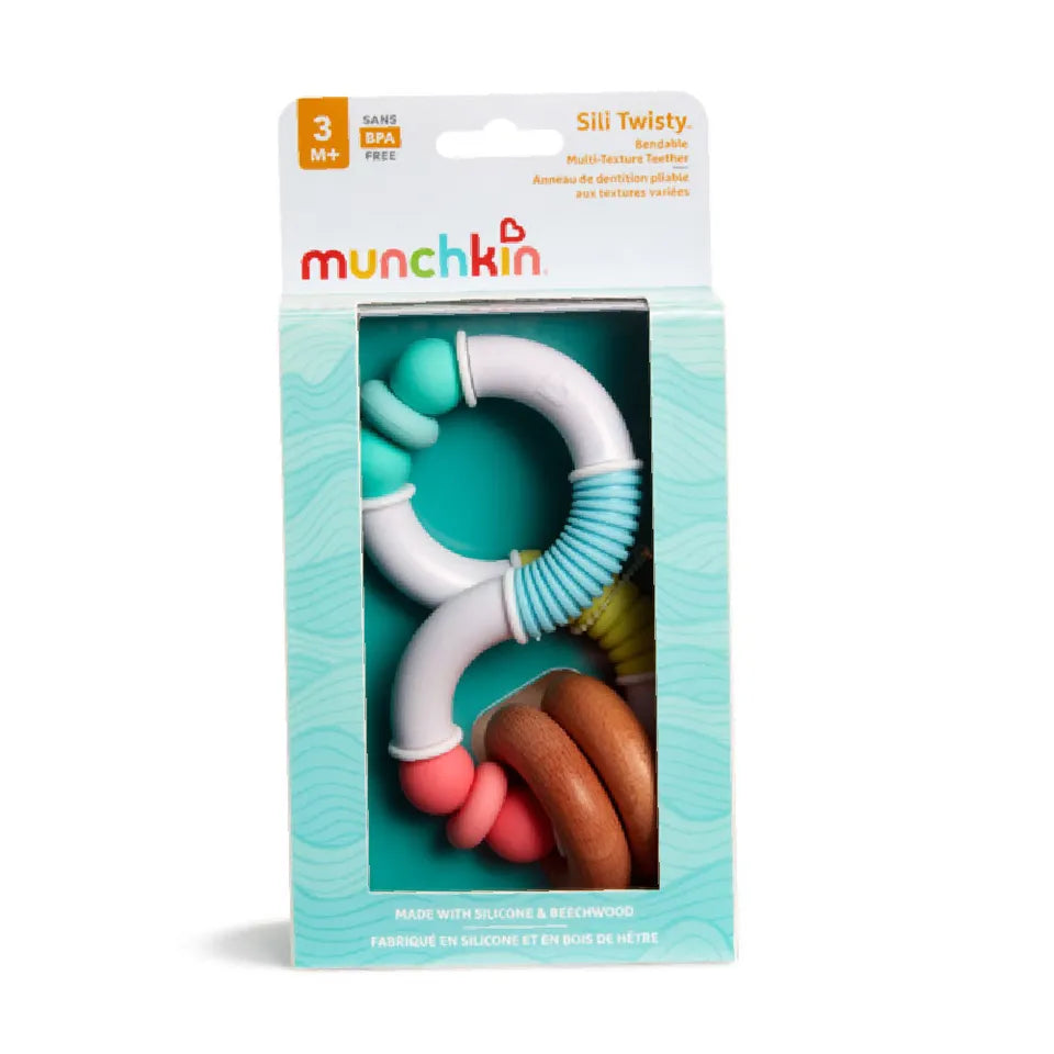 Munchkin Silicone Twisty Figure 8 Teether
