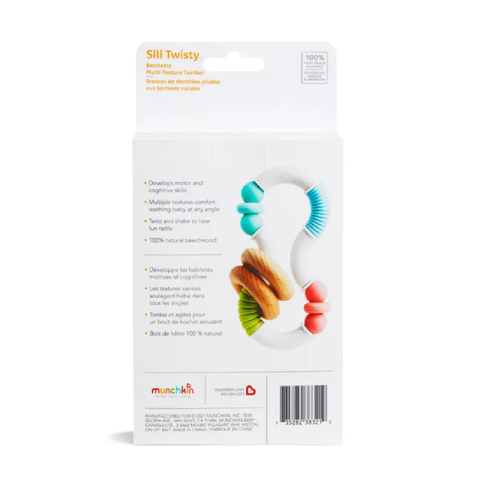 Munchkin Silicone Twisty Figure 8 Teether
