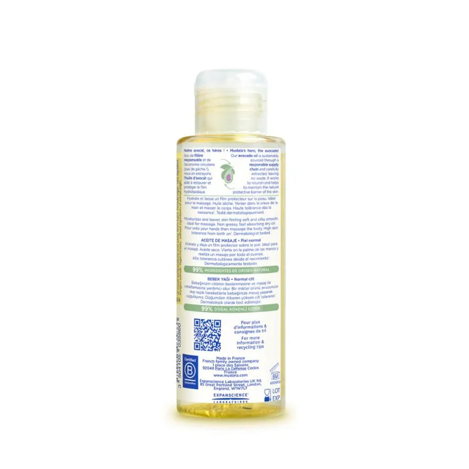 Mustela Baby Massage Oil 100ml