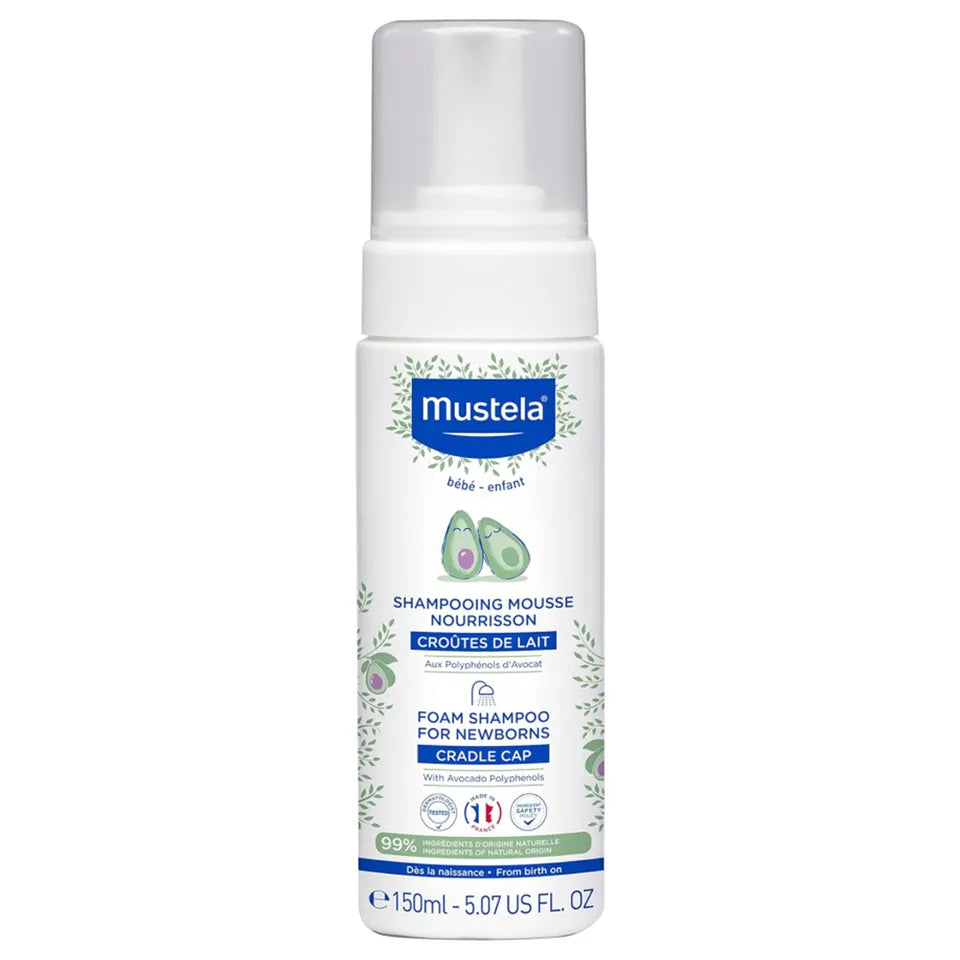 Mustela New Born Foam Shampoo 150ml
