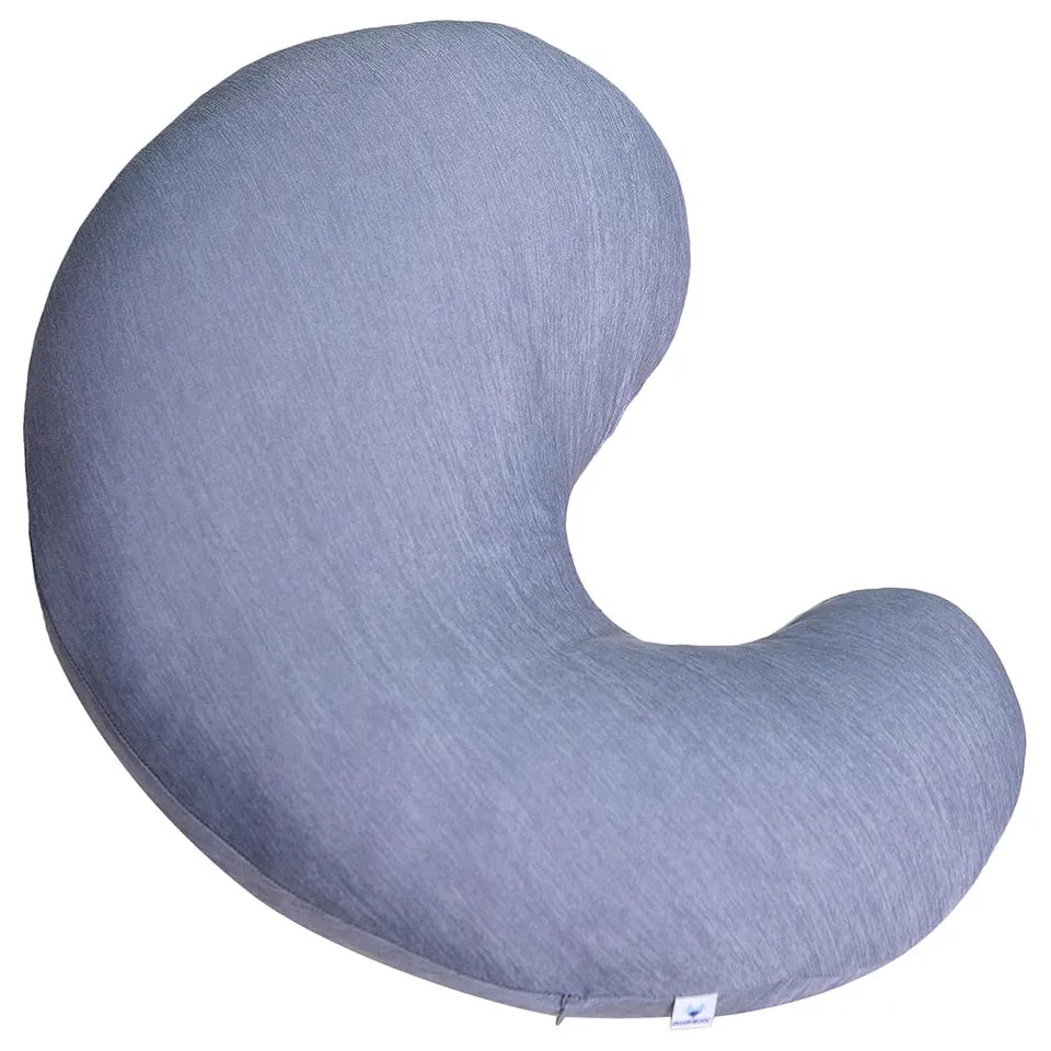 Pharmedoc My Little Bean Nursing Pillow - Dark Grey Cooling Fabric