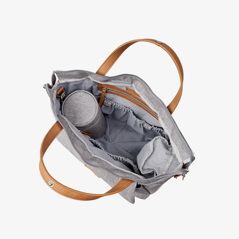 BabaBing Erin Tote Changing Bag - Grey