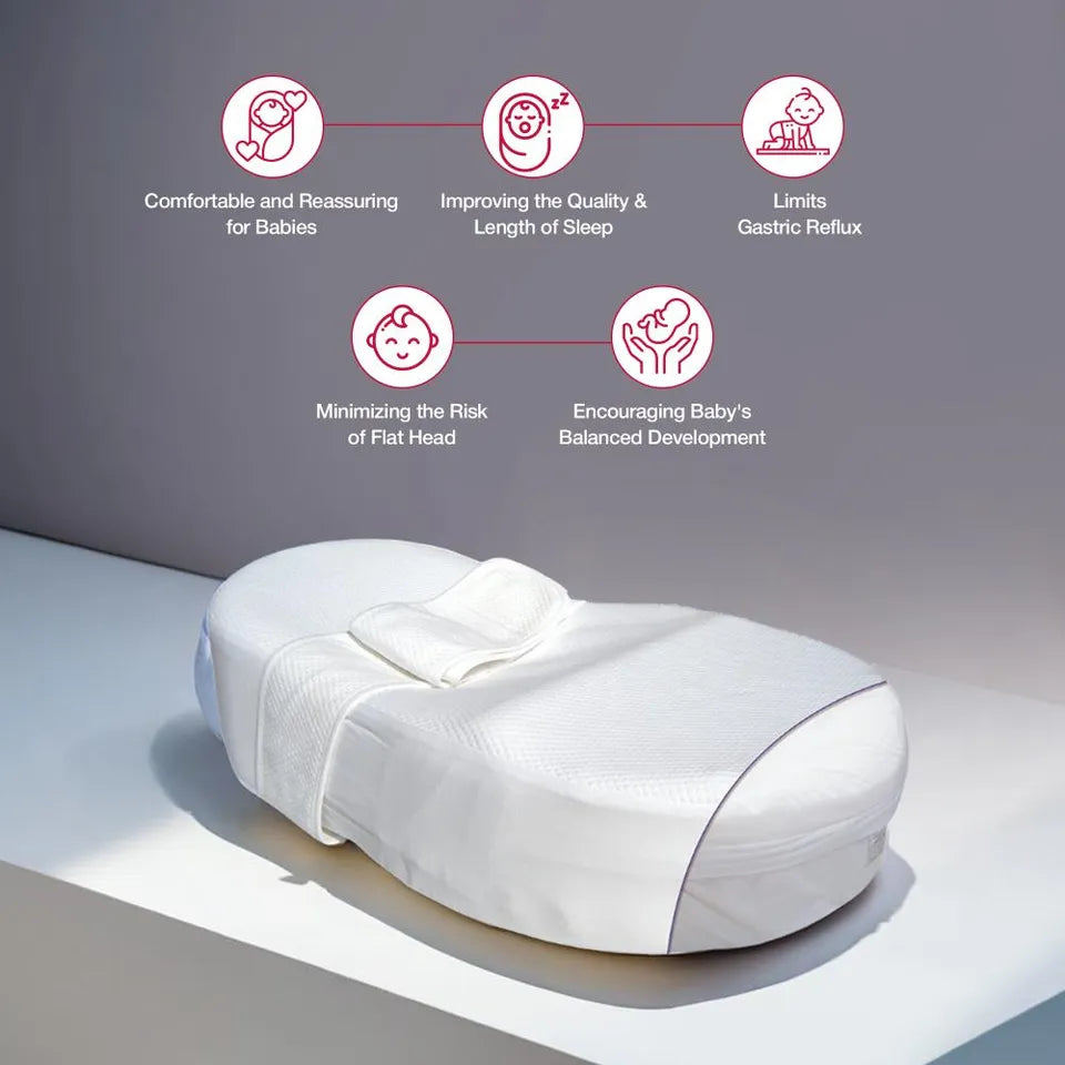 Red Castle Cocoonababy Nest White