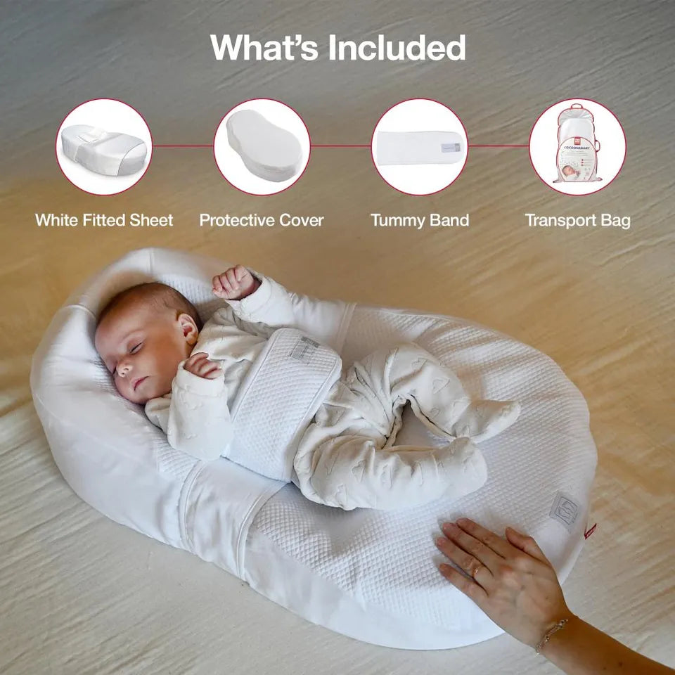 Red Castle Cocoonababy Nest White