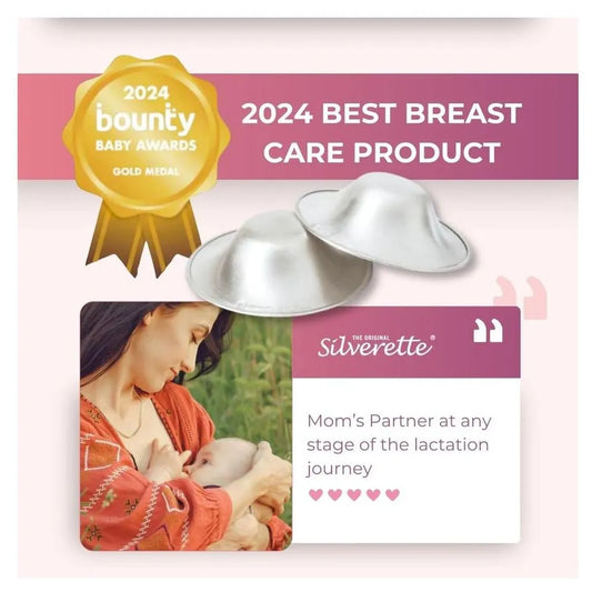 Silverette Silver Nursing Cups - Regular