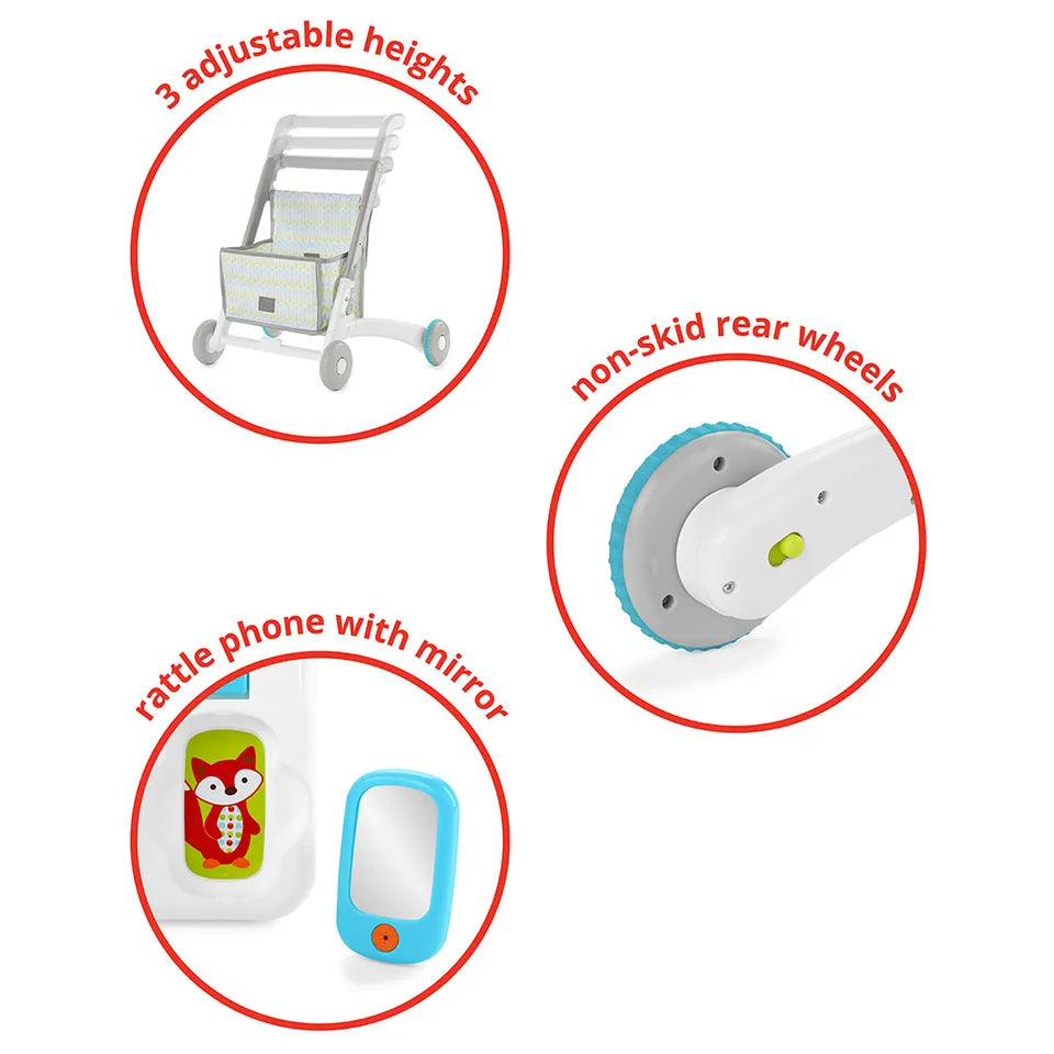 Skip Hop Explore & More Grow Along 4-in-1 Activity Walker