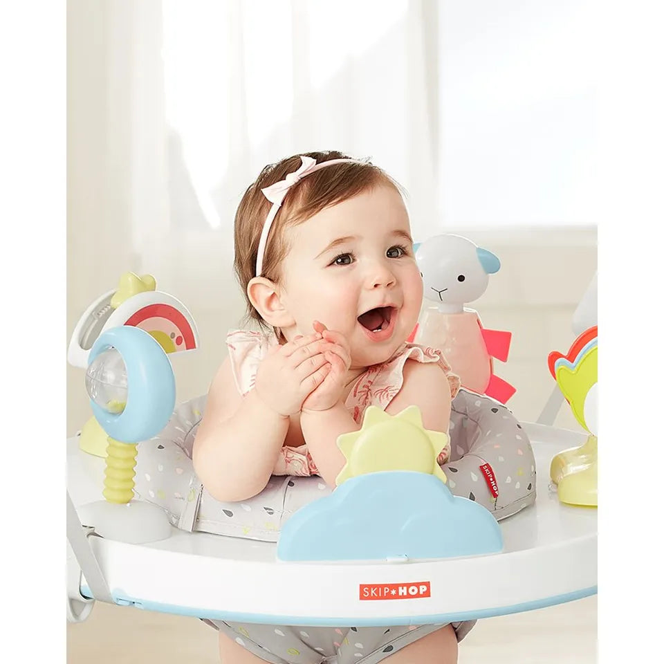 Skip Hop Silver Lining Cloud Play & Fold Jumper Multi Color