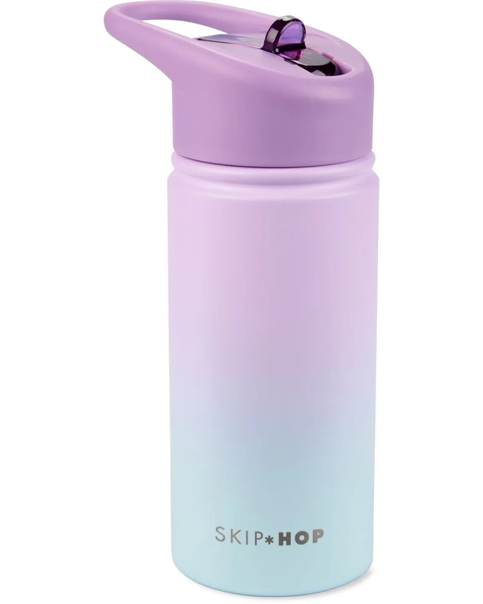 Skip Hop Wander Stainless Steel Straw Bottle