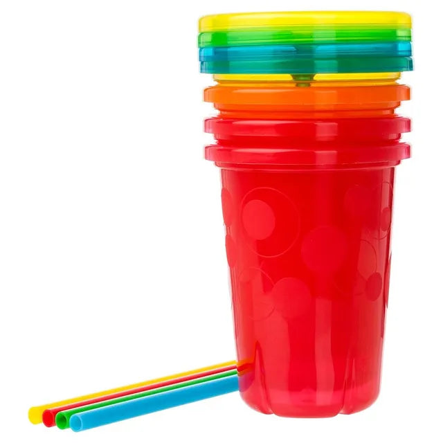 The First Years -Take And Toss 10 Oz. Straw Cups (Pack of 4)