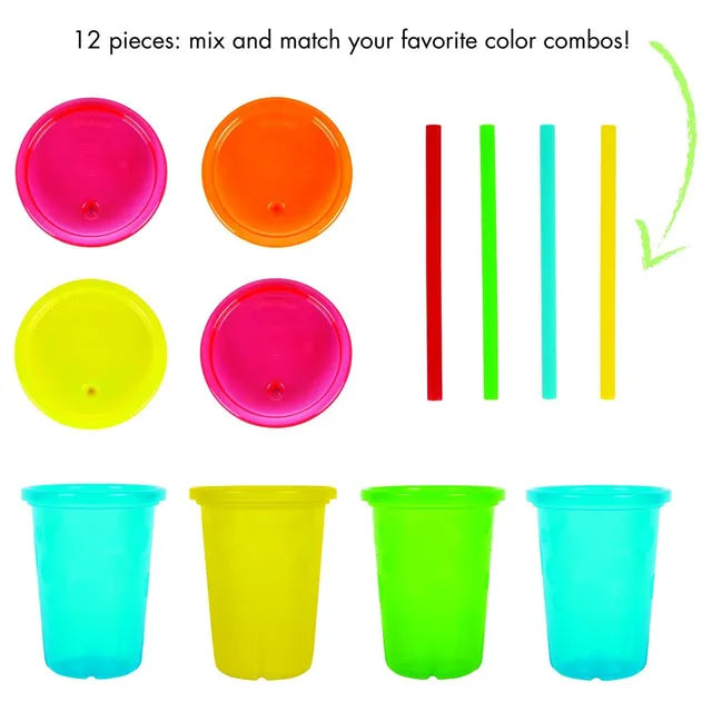 The First Years -Take And Toss 10 Oz. Straw Cups (Pack of 4)