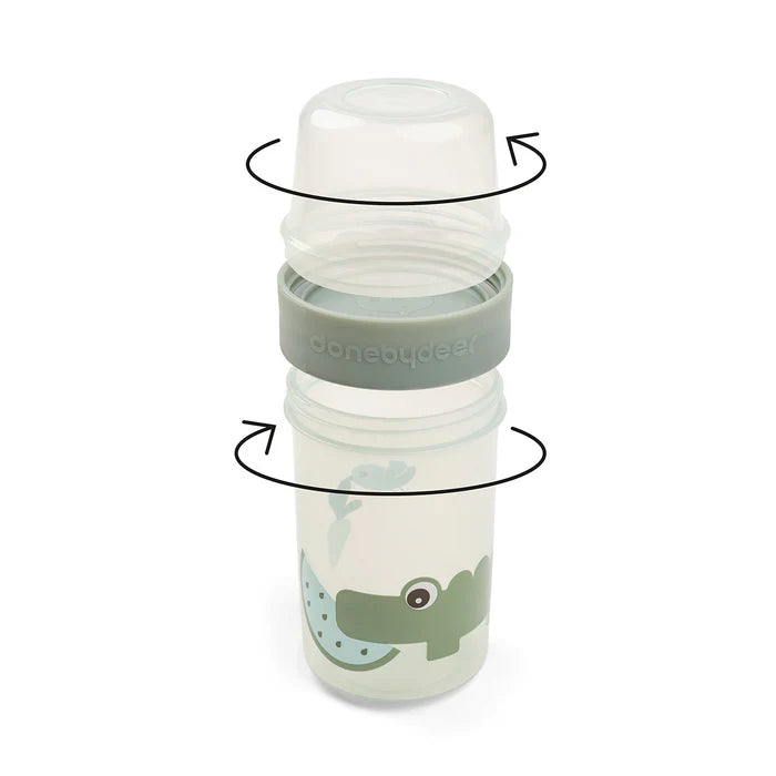 Done By Deer To Go 2-Way Snack Container - L