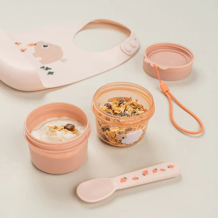 Done By Deer To Go 2-Way Snack Container- S Birdee