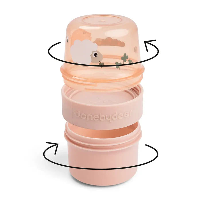 Done By Deer To Go 2-Way Snack Container- S Birdee