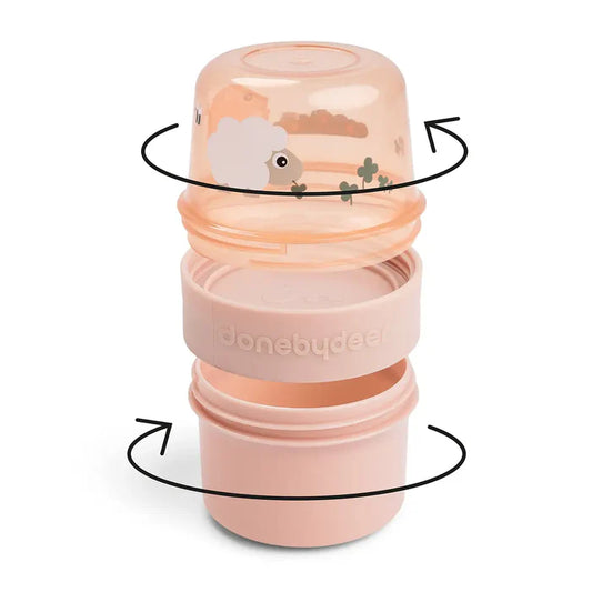 Done By Deer To Go 2-Way Snack Container- S Birdee