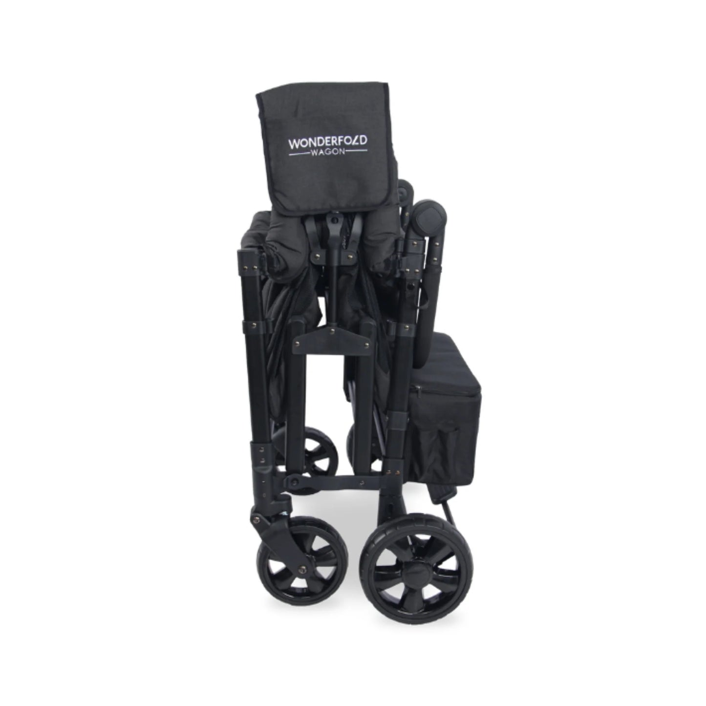 WonderFold W4 Elite Stroller Wagon - Volcanic Black