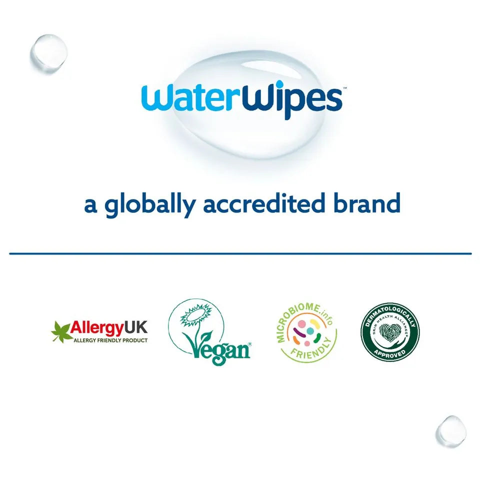 Water Wipes Wet Wipes 60's