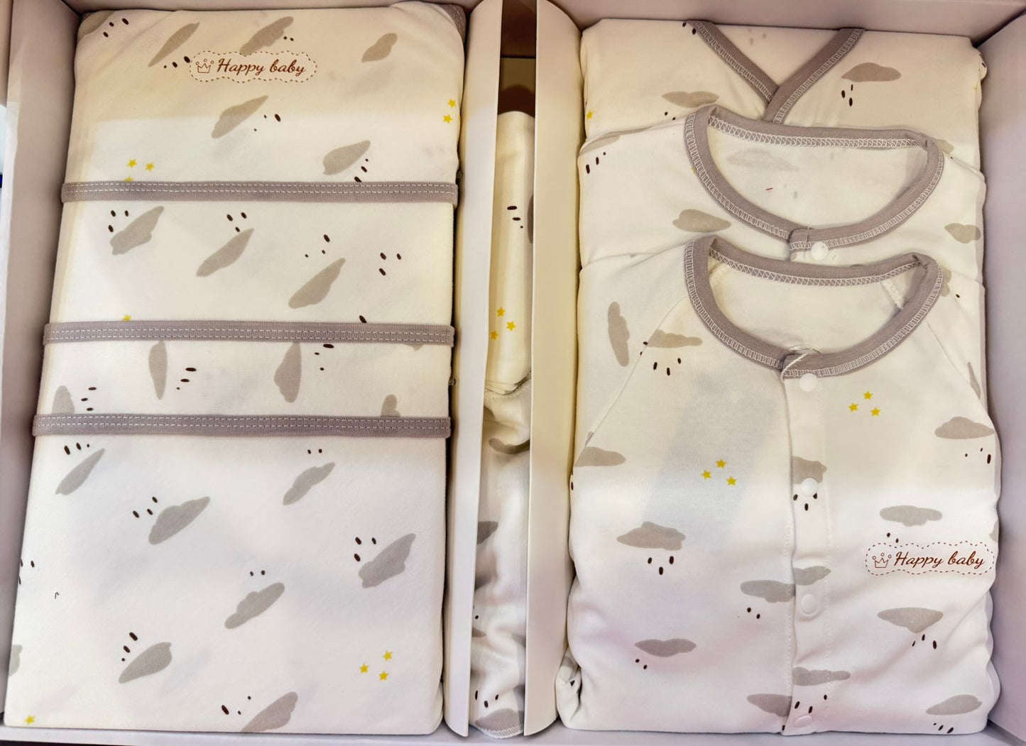 Little Angel Newborn Triangle Jumpsuit Gift Box