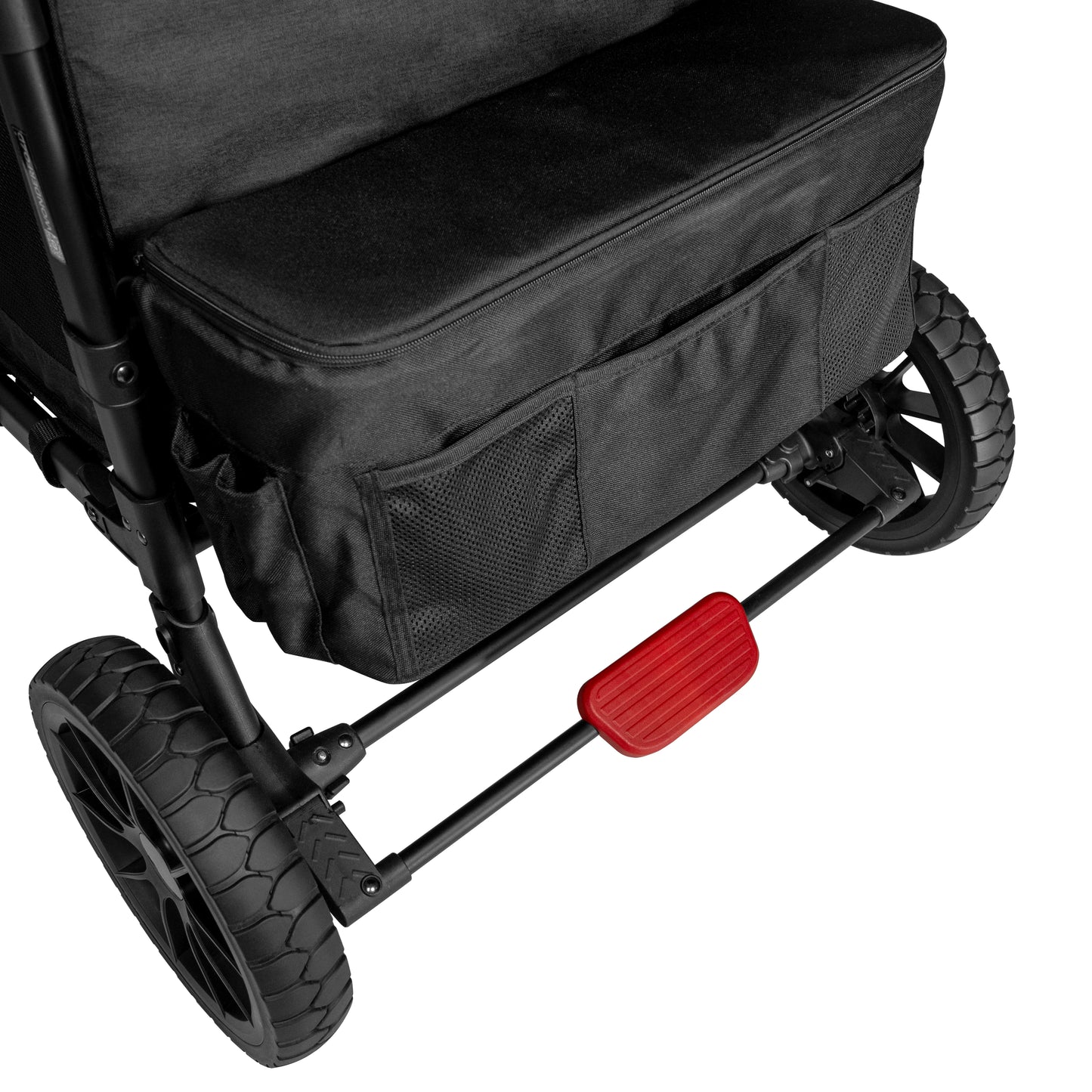 WonderFold W4 Elite Stroller Wagon - Volcanic Black
