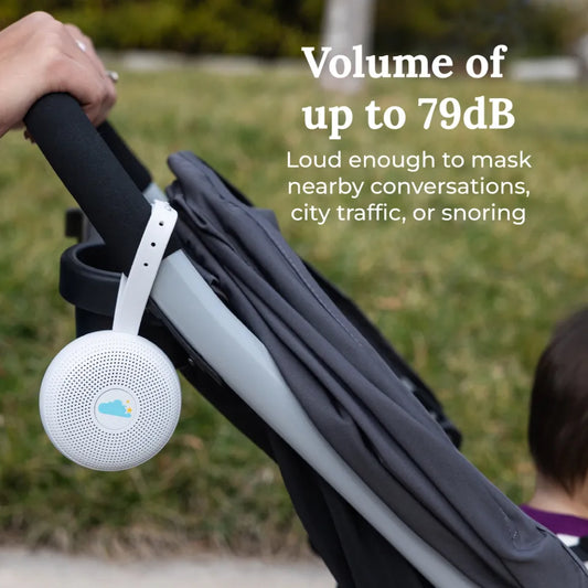 Yogasleep Hushh+ Portable Sound Machine with Bluetooth & Night Light