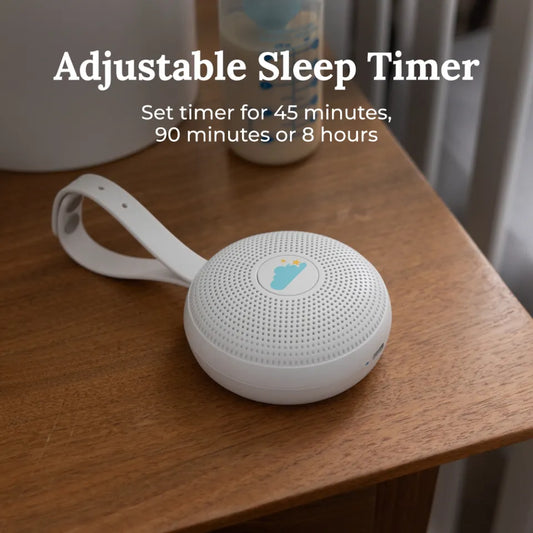 Yogasleep Hushh+ Portable Sound Machine with Bluetooth & Night Light
