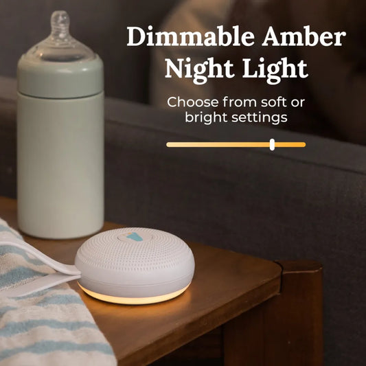 Yogasleep Hushh+ Portable Sound Machine with Bluetooth & Night Light