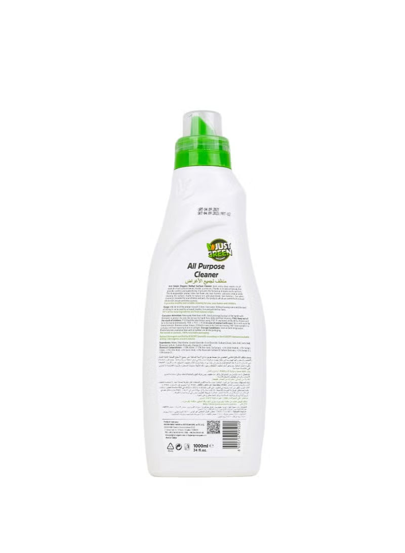 Just Green Organic All Purpose Cleaner 1000 ML