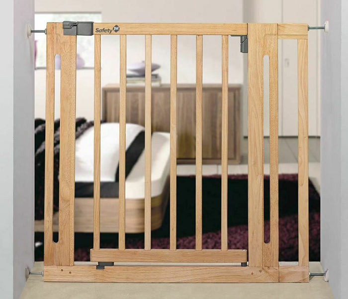 Safety 1st 8cm extension for Easy Close wood Door Gates Natural Wood