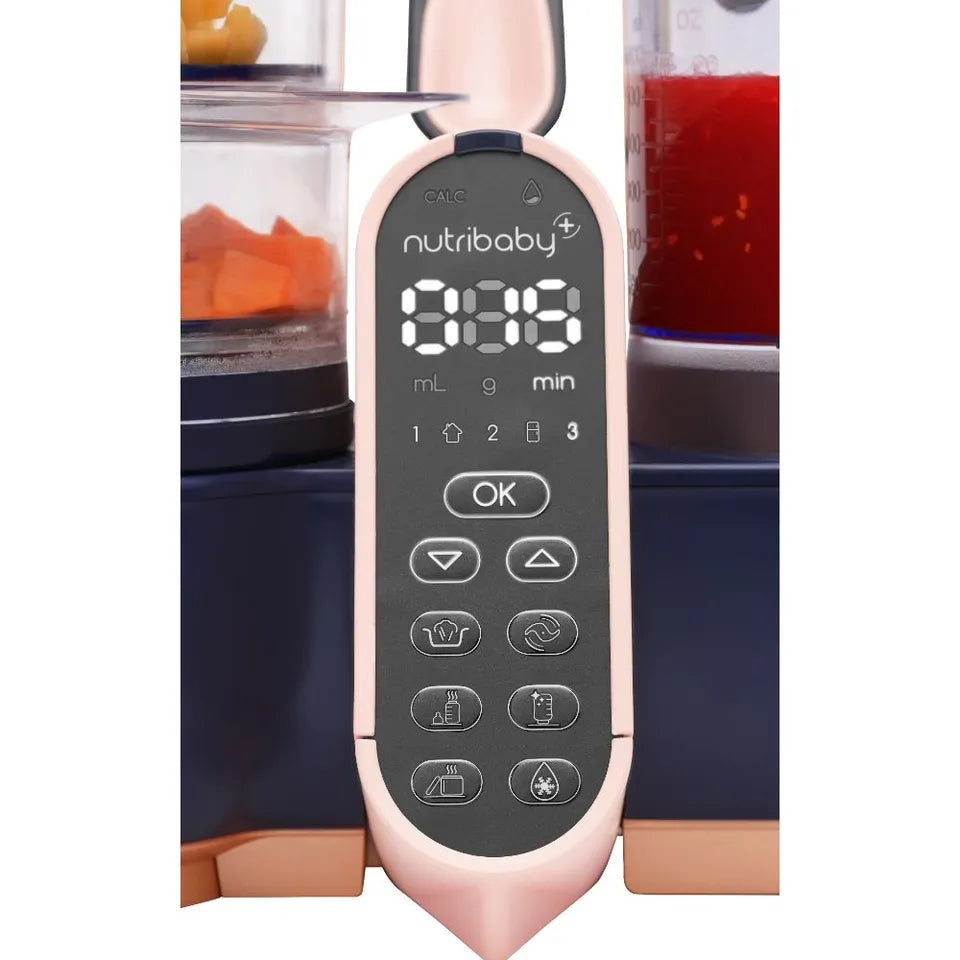 Babymoov Nutribaby+ XL 6-in-1 Food Processor