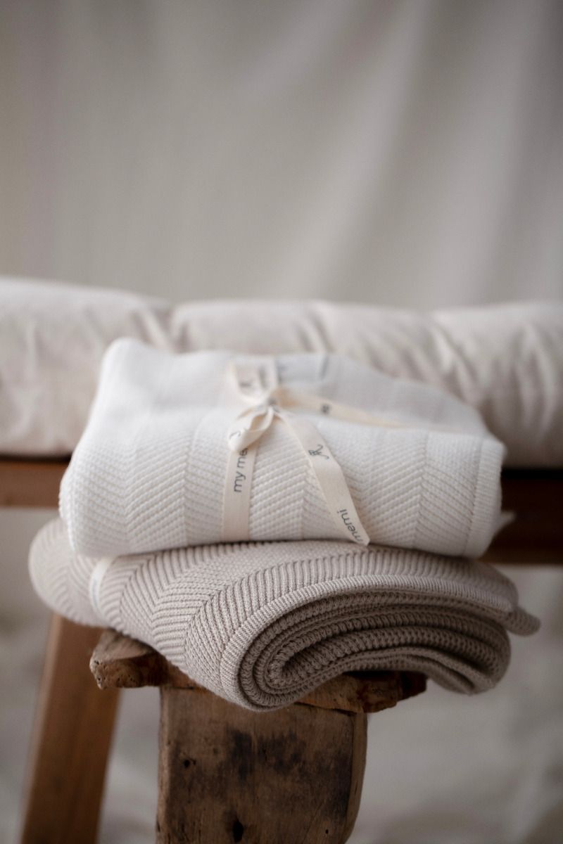 My Memi Bamboo Blanket 80x100 feather