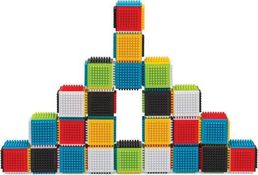 Infantino Press & Stay Sensory Block | 6M+