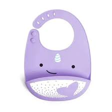 Skip Hop Zoo Fold & Go Silicone Bib
