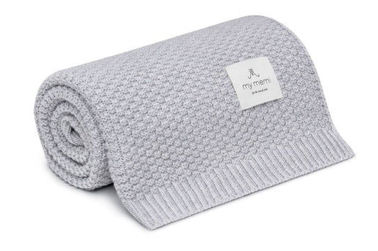 My Memi 100% Natural Merino Wool Blanket Powder Pink - Premium Collection