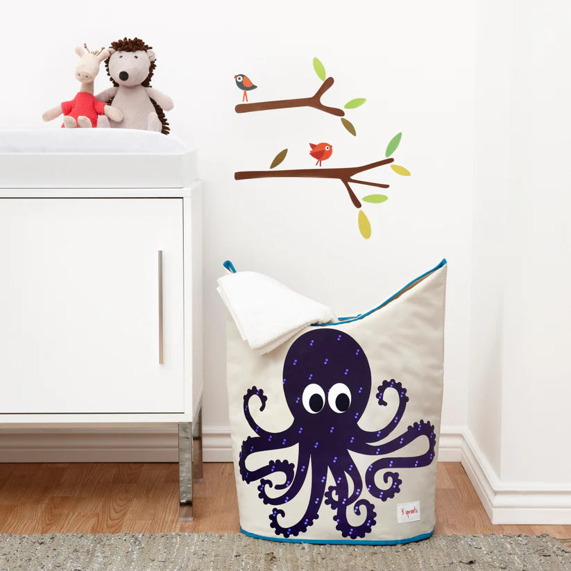 3Sprouts Laundry Hamper OCTOPUS