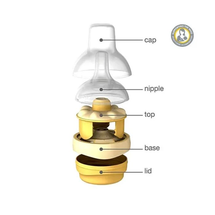 Medela Calma Baby Bottle Teat Nipple with Air-Vent System