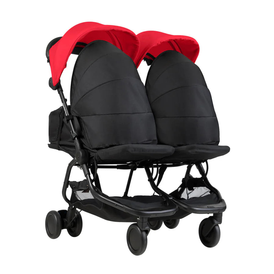 Nano Duo Double Stroller - Red