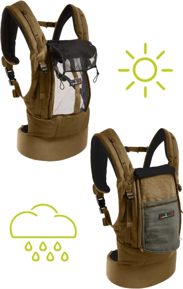 Love Radius Bundle PhysioCarrier Coton - Tablier Safari poche
