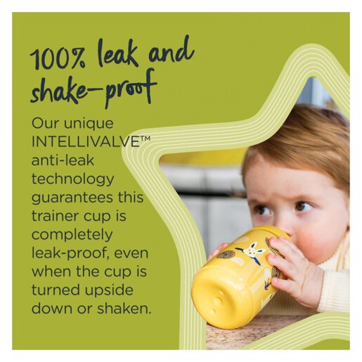 Tommee Tippee Sippee Trainer Cup Sippy Bottle for Toddlers, Leakproof 390ml 12m+