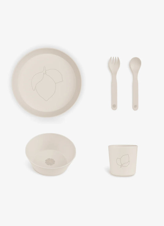 Citron Bio Based Tableware Set