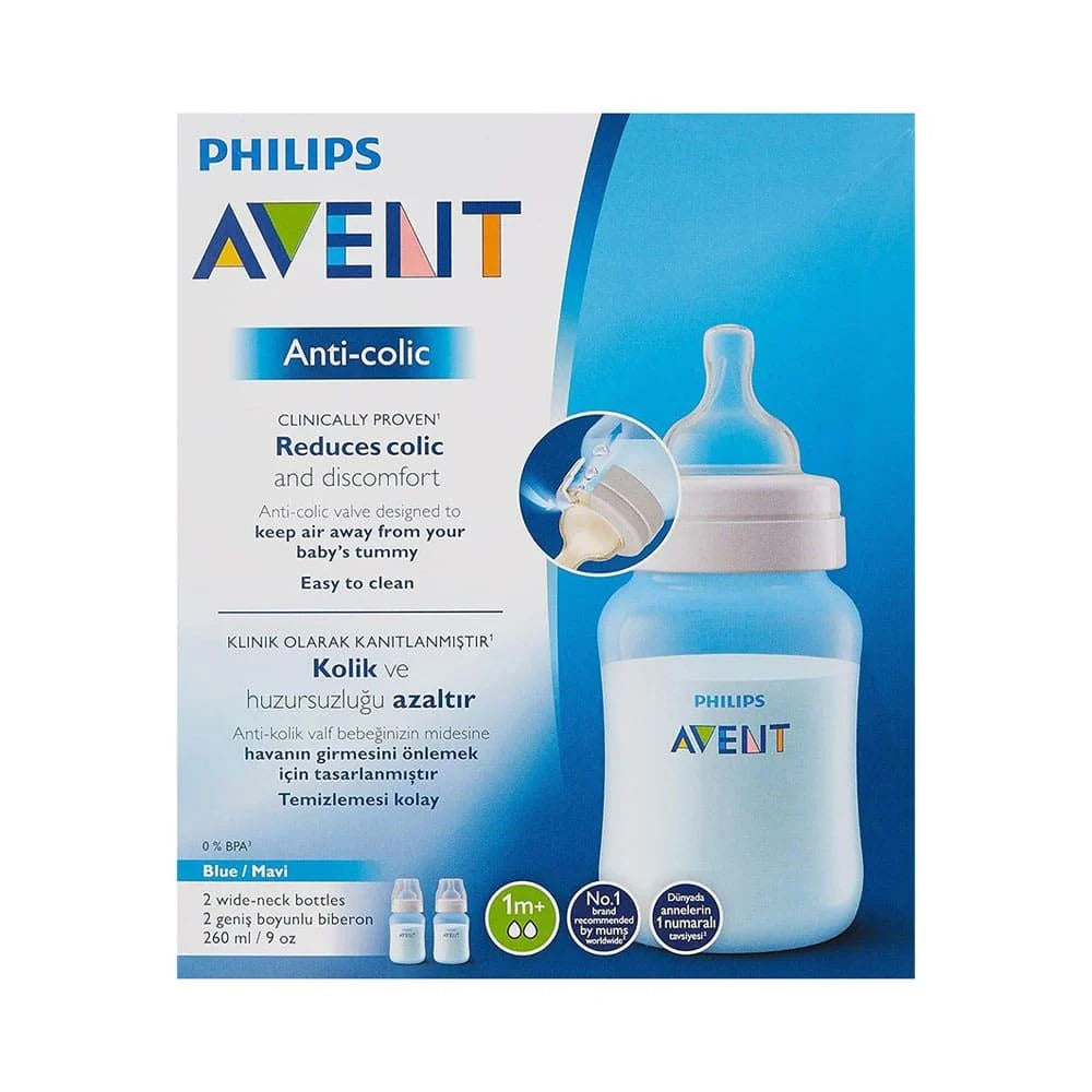 Philips Avent SCF813/62 ANTI-COLIC BOTTLE PP 9OZ 2PK M