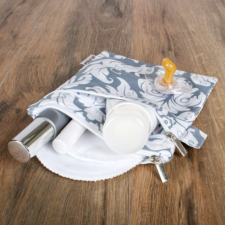 Bebe Au Lait Wet & Dry Bag Grand Print-Chateau Silver