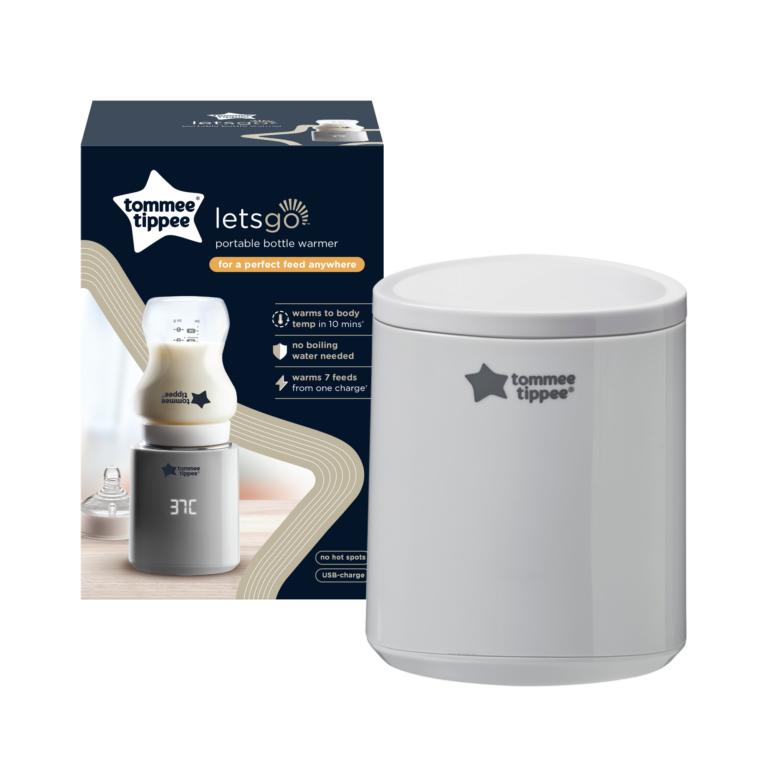 Tommee Tippee  Lets Go Portable Bottle Warmer - White