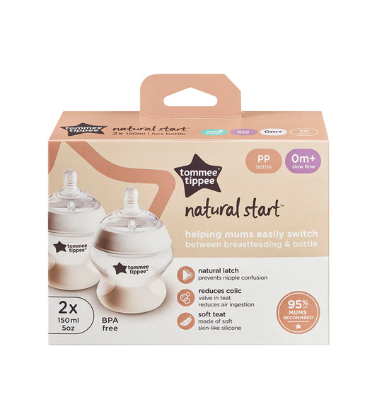 Tommee Tippee CTN 150ML PP Bottle Twin Pack