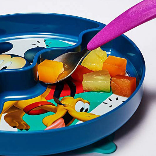 The First Years -Inside Scoop Suction Sectioned Plate 1Pk