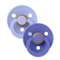 BIBS Pacifier Colour 2 Pack Latex Hush Grape