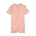 Lassig LSF Short Sleeve Sunsuit Starfish Peach