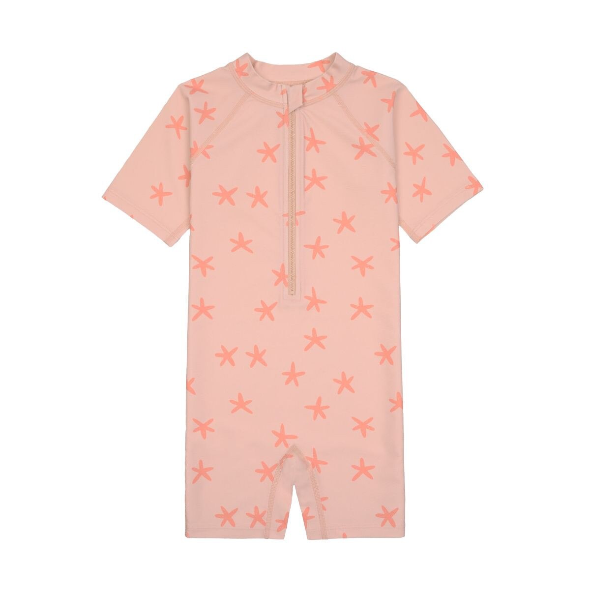 Lassig LSF Short Sleeve Sunsuit Starfish Peach
