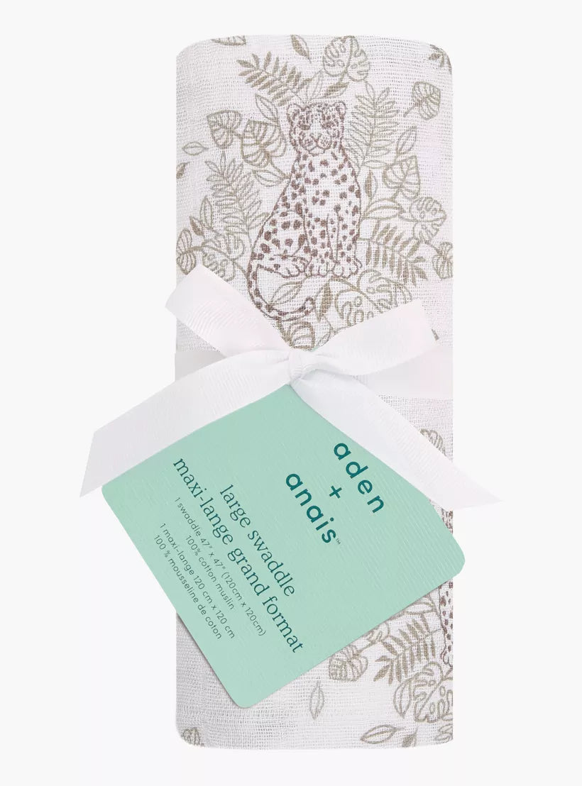 Aden + Anais Classic Swaddle Jungle - Jaguars