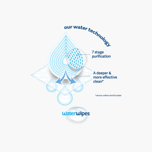 Water Wipes Wet Wipes 60's