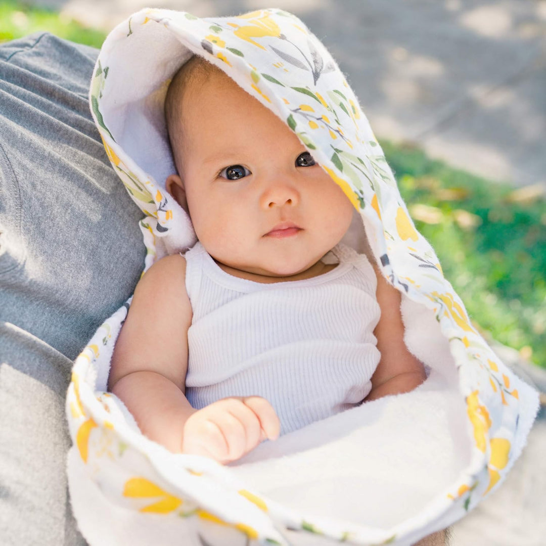 Bebe Au Lait Hooded Towel Royal Garden